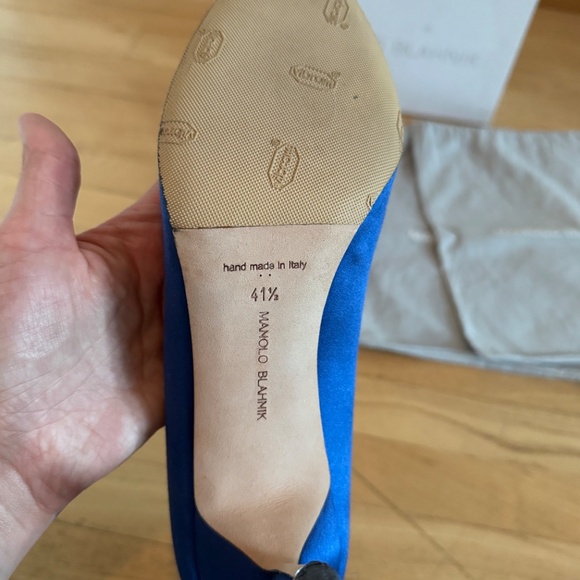 MANOLO BLAHNIK HANGISI 70MM Pump - Picture 5 of 7